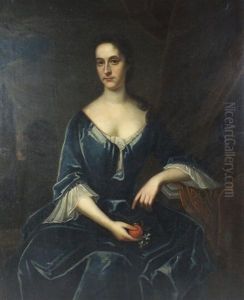 Portrait Of Mary Sherlock by Maria Verelst
