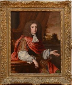 Portrait Of Duke Of Marlborough by Maria Verelst