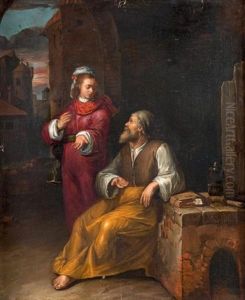 La Lecon De Philosophie by Pieter Harmensz. Verelst