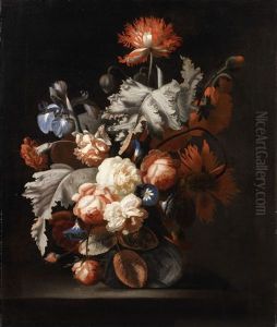 Floral Still Life by Simon Pietersz Verelst