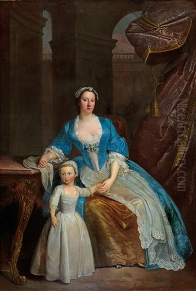 Portrait Of Mrs. Elizabeth Beckford - view 1