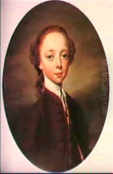 Portrait Of A Young Boy; And A Young Girl - view 1