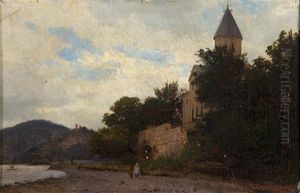 Landscape From Crimea by Petr Petrovich Vereshchagin
