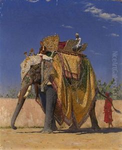 Royal Elephant (from The Indian Series) by Vasili Petrovich Vereshchagin