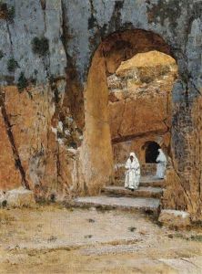 Entrance To The Tomb Of The Kings by Vasili Vasilievich Vereshchagin