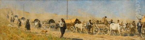 Transportation Of The Wounded - view 1