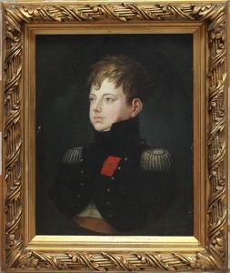 Junger Prinz In Uniform