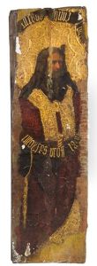 A Spanish Painted Door Fragment by Pablo Vergos