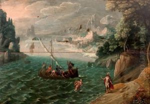 La Vocation De Saint Pierre by Tobias Verhaecht