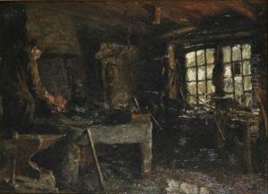 Forgeron Au Travail by Pieter J. Verhaert