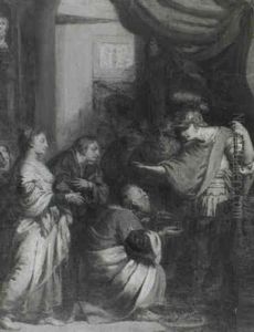 The Continence Of Scipio by Pierre Jean Joseph Verhaghen