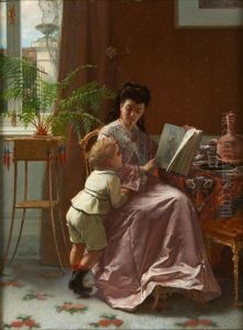 La Lecon D"histoire by Frans Verhas