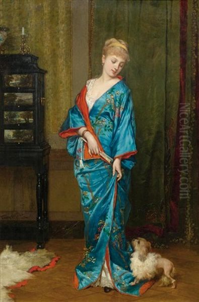 Dame Im Kimono - view 1