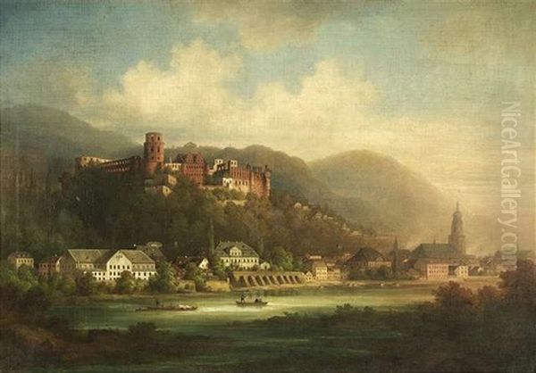 Blick Auf Das Heidelberger Schloss - view 1
