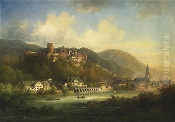 Blick Auf Das Heidelberger Schlos - view 1