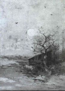 Wintersonne by Theodor Verhas
