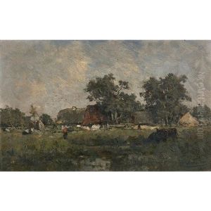 Paysage by Isidoor Verheyden