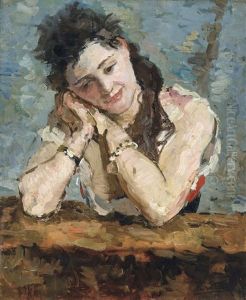 Femme En Corset by Isidoor Verheyden