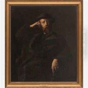 Portrait Of A Gentleman by Isidoor Verheyden