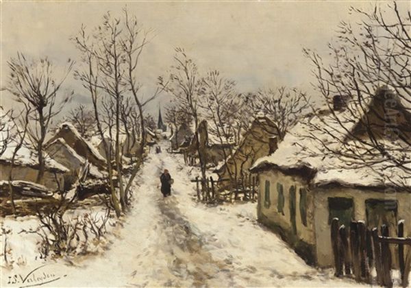 Winter In La Hulpe - view 1