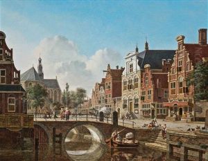 A Busy Canal, Utrecht A Busy Canal, Utrecht