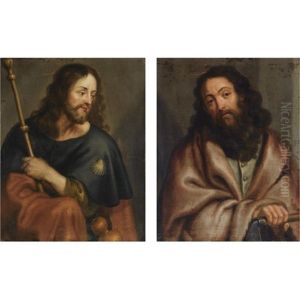 Saint Matthew (+ Saint James The Greater; Pair) by Jan Verhoeven