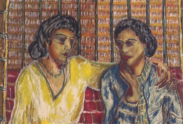 Doppelportrait - Frau Und Tochter Des Kunstlers - view 1