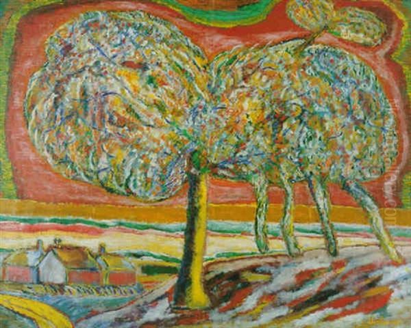Baume In Landschaft - view 1