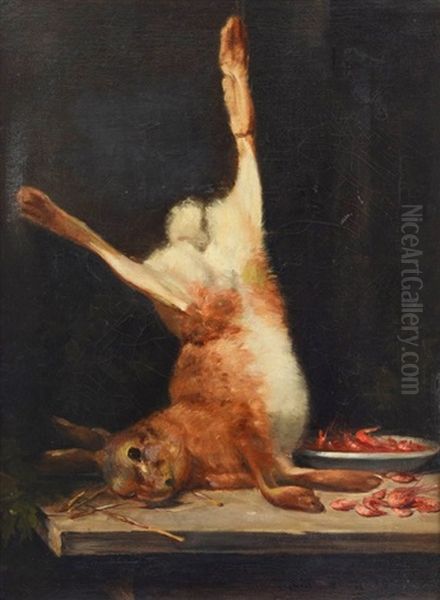 Nature Morte, Rabbit And Prawns - view 1