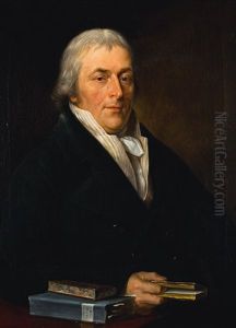 Portrait D'homme by Charles-Pierre Verhulst