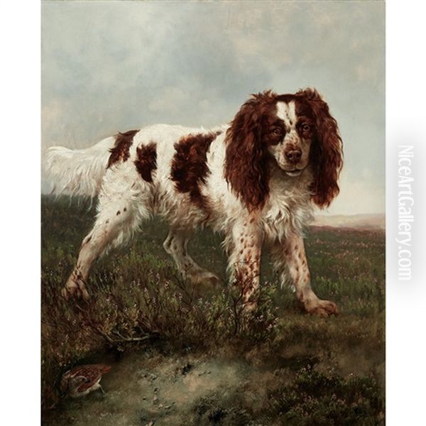 Spaniel And Partridge - view 1