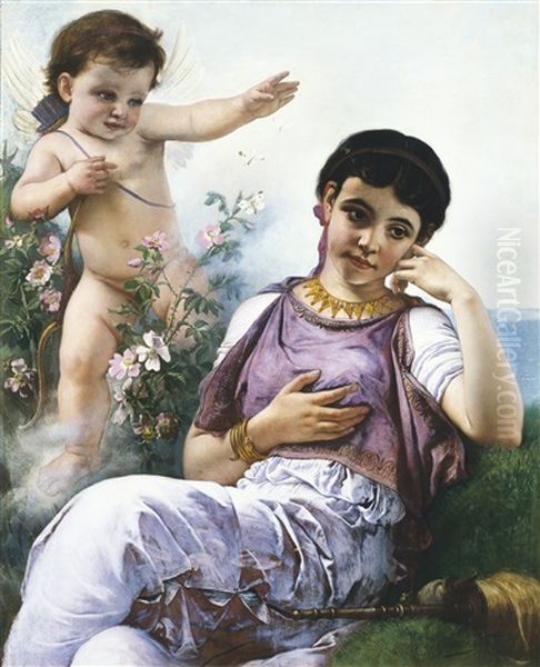 Ariadne And Amor (1880) - view 1