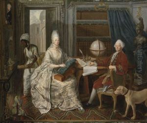 Portrait Of A Nobleman And His Wife Portrait Of A Nobleman And His Wife