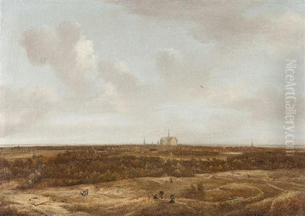Weite Landschaft Mit Blick Auf Haarlem - view 1