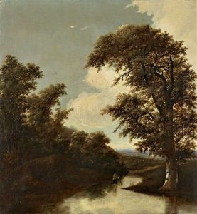 Bewaldete Landschaft by Jan Vermeer van Haarlem III
