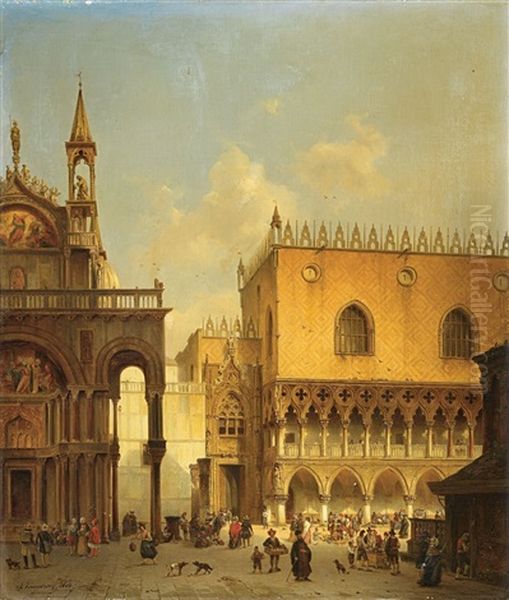 Am Markusplatz In Venedig - view 1