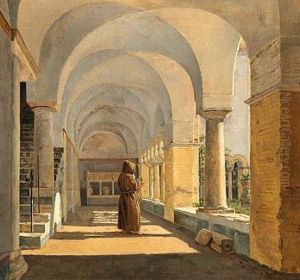 Klosteret St. Lorenzo Udenfor Roma by Frederik Vermehren