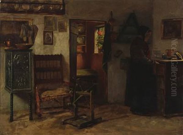 Interior With A Woman - view 1