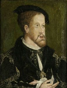 Bildnisse Von Kaiser Karl V. Und Seiner Gemahlin Isabella Von Portugal (pair)