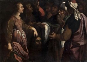 Salome Presentant La Tete De Jean Baptiste A Herodiade