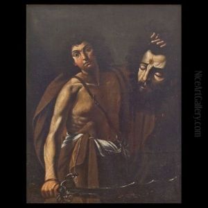 Davide Con La Testa Di Golia by Giuseppe Vermiglio