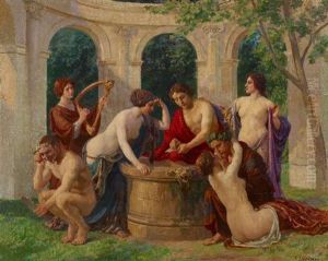 Allegorie Des Arts by Francois Joseph Vernay