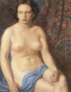Frauenakt by Francois Joseph Vernay