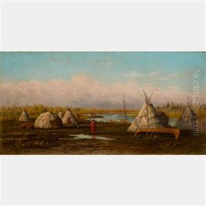 Ojibway Camp At Northwest Angle, Lake Of The Woods