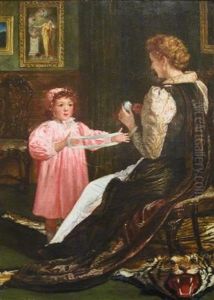 Winding Yarn by Ida Verner