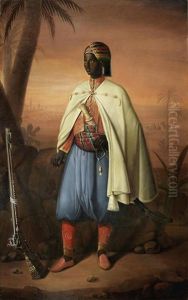 An Officer Of The Armee D'afrique by Horace Vernet