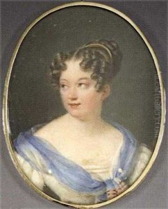 Jeune Femme En Robe Blanche Et Echarpe Bleue De Voile Sur Les Epaules Jeune Femme En Robe Blanche Et Echarpe Bleue De Voile Sur Les Epaules