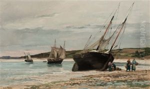 La Prise Du Jour by Emile Louis Vernier