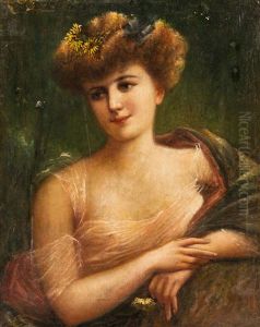 Woman With A Flower