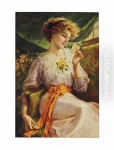 Reading A Love Letter by Emile Vernon
